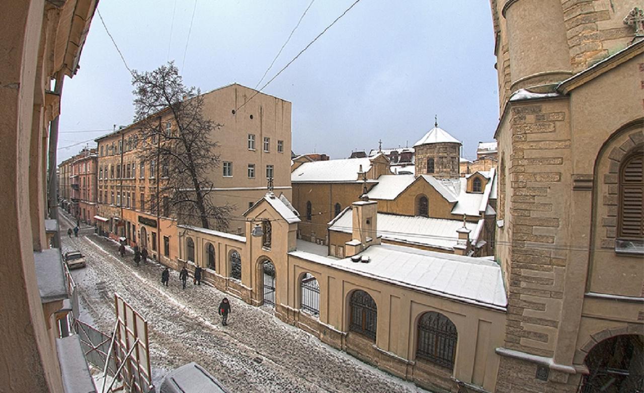 Квартира В Центрі На Вулиці Вірменській 12 Є Дві Спальні Двуспальні Ліжка Lwów Zewnętrze zdjęcie